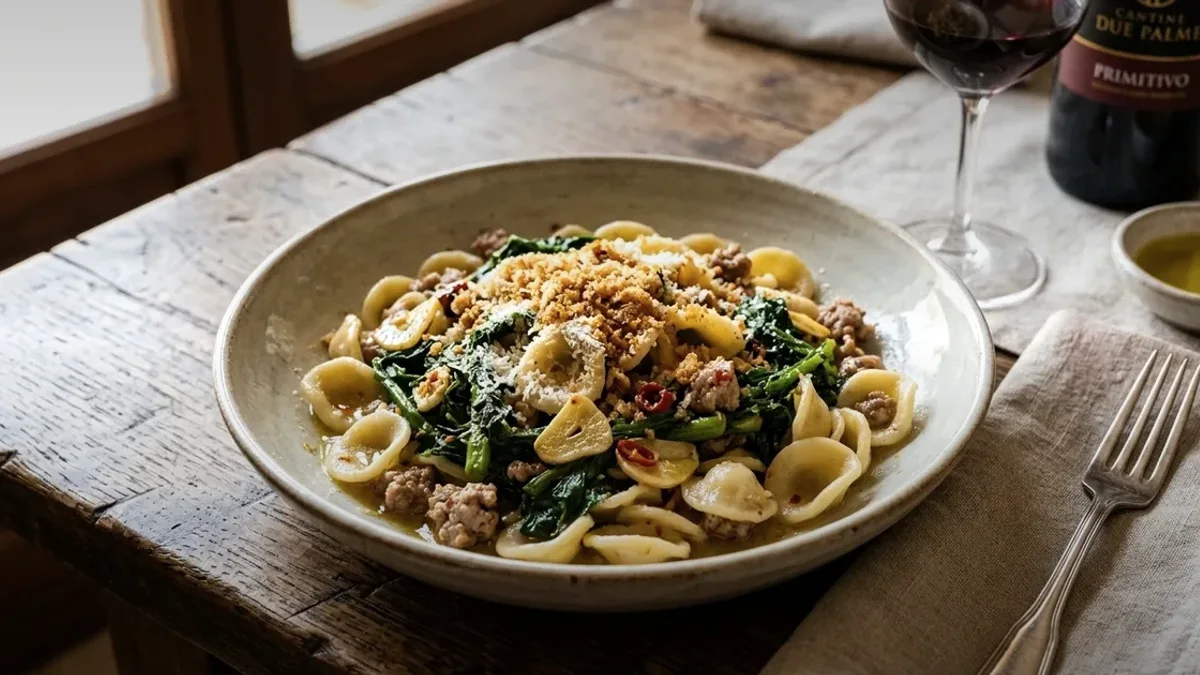 Creamy Cajun Andouille Sausage Pasta Recipe cooked to perfection - Yumaroma