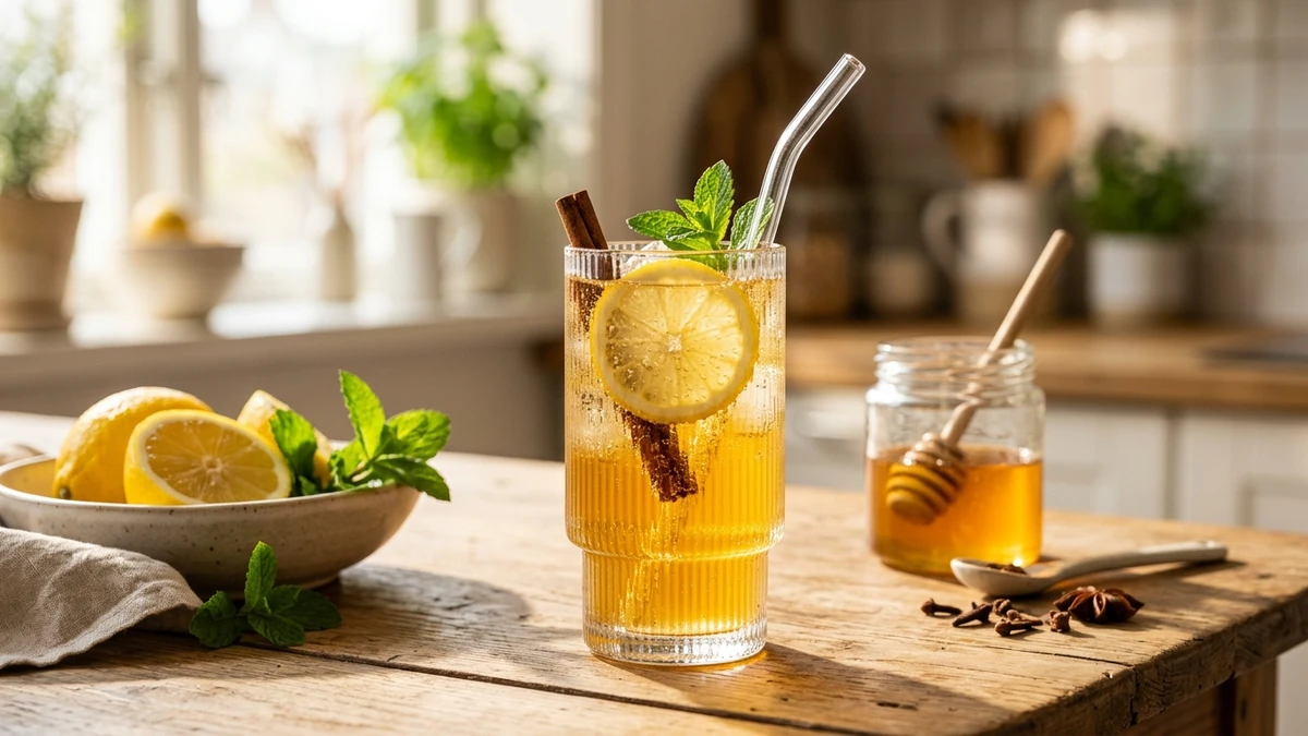 Refreshing Apple Cider Vinegar Detox Drink cooked to perfection - Yumaroma