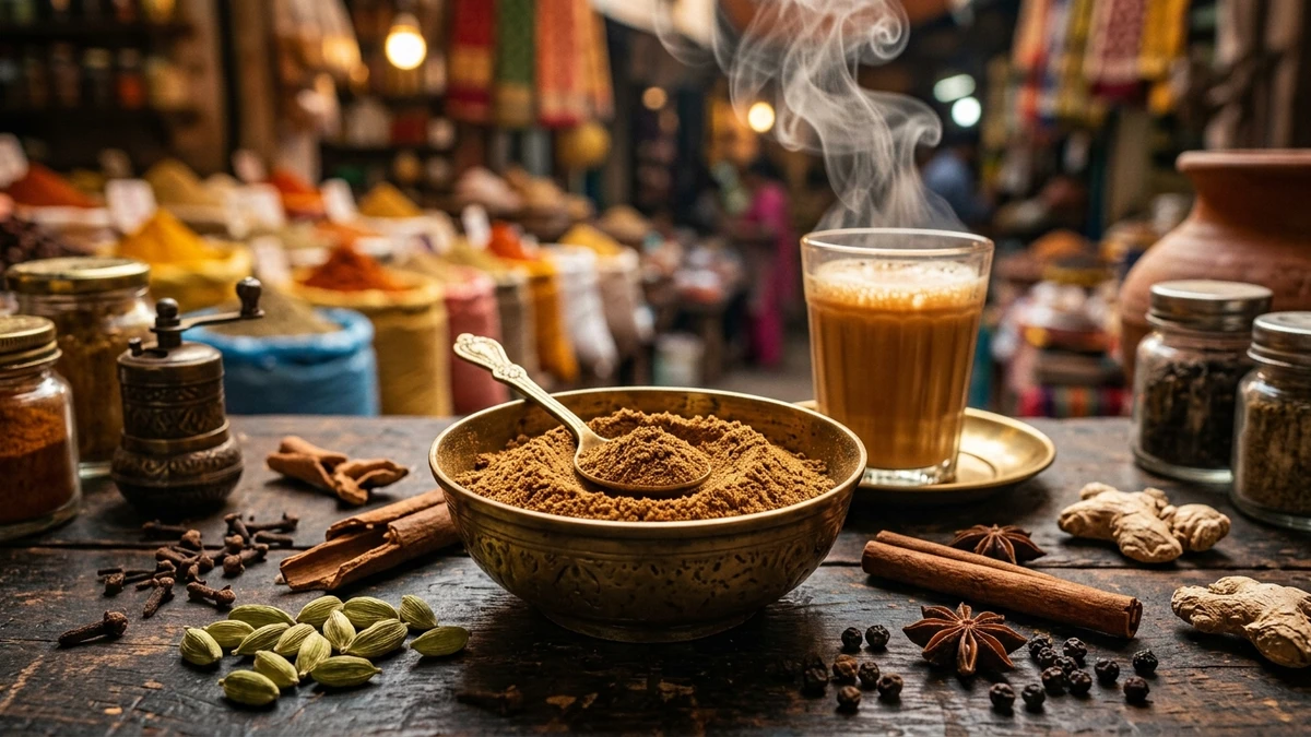 Authentic Indian Kadak Chai Ka Masala Spice Powder Recipe cooked to perfection - Yumaroma
