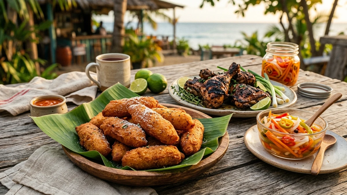 Authentic Jamaican Sweet Fried Cornmeal Festivals Recipe cooked to perfection - Yumaroma