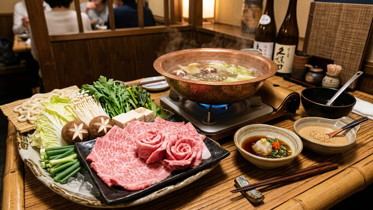 Authentic Japanese Beef Shabu Shabu Hot Pot Recipe cooked to perfection - Yumaroma