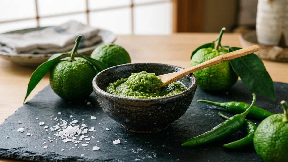 Authentic Japanese Yuzu Kosho Recipe (Citrus Chili Paste) cooked to perfection - Yumaroma