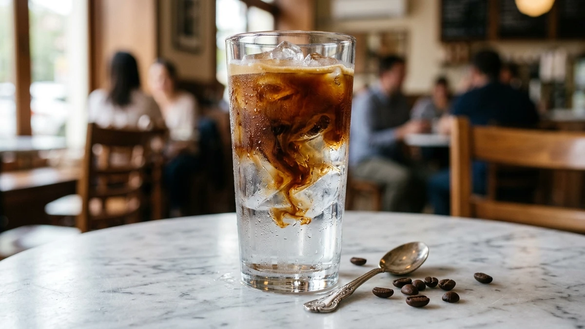 Barista-Style Iced Americano Espresso Coffee Recipe cooked to perfection - Yumaroma