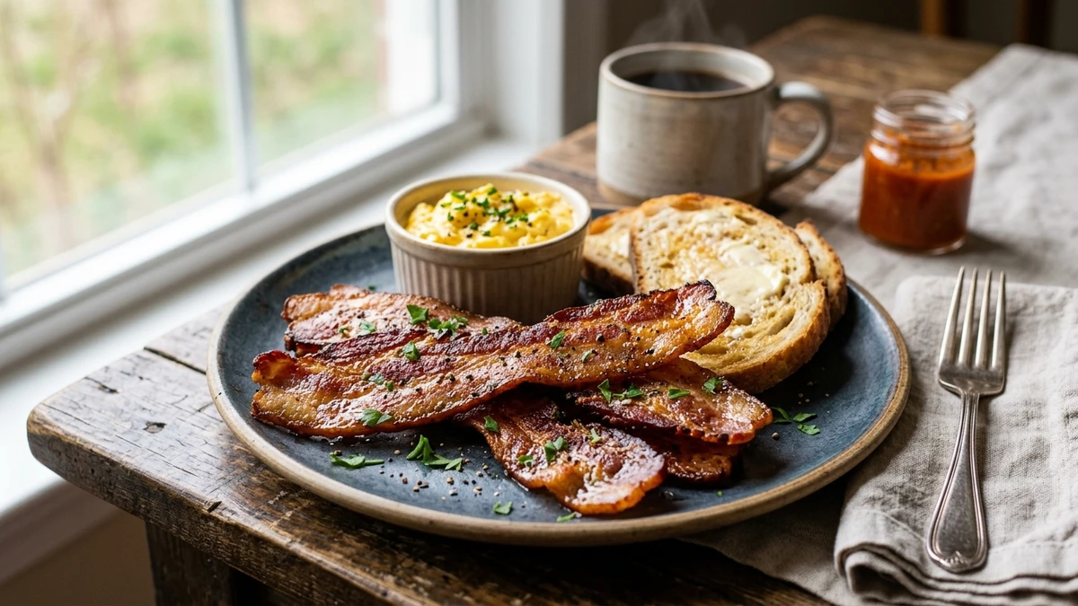 Homemade Oven Beef Bacon Recipe - YumaRoma Recipe