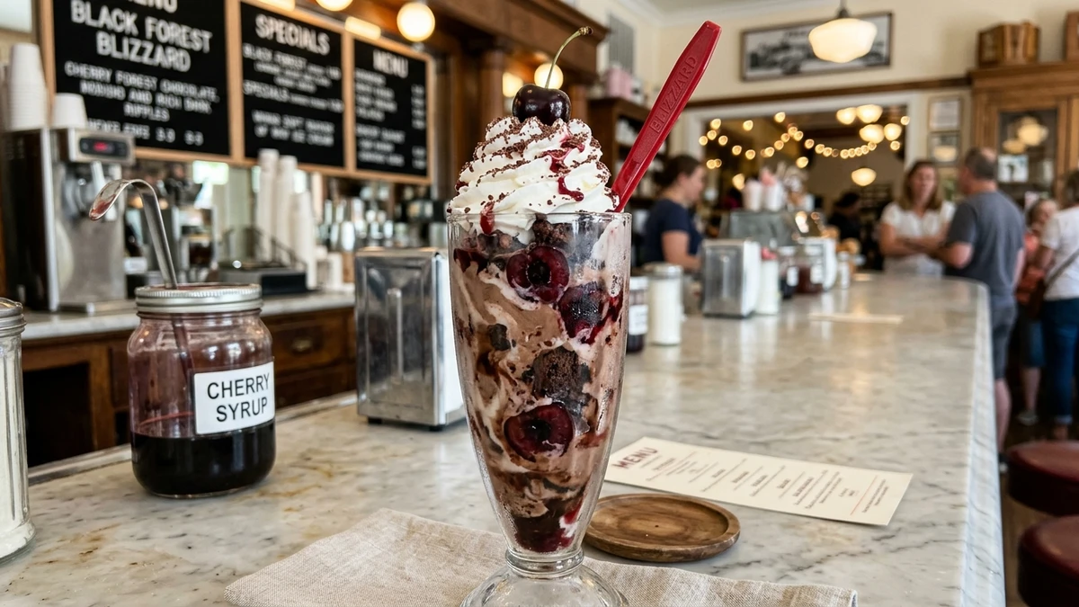 Copycat Black Forest Blizzard - YumaRoma Recipe