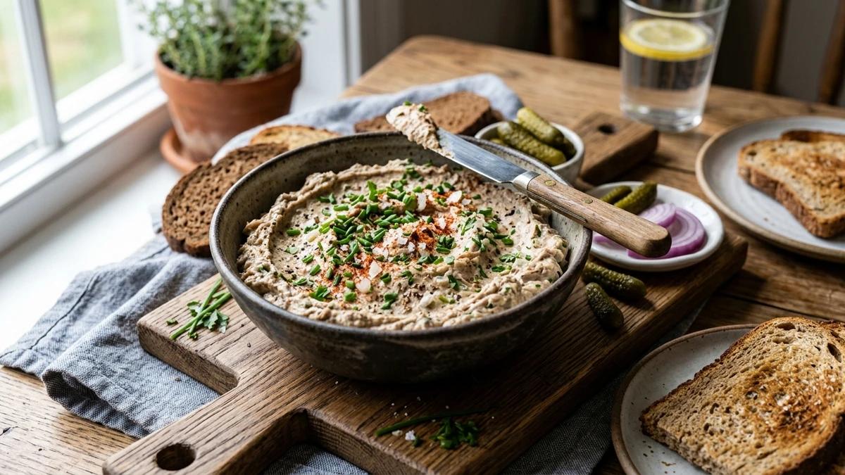 Old-Fashioned Homemade Braunschweiger Spread Recipe cooked to perfection - Yumaroma