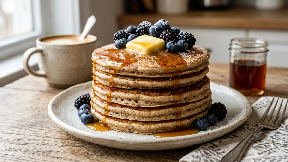 Fluffy Gluten-Free Buckwheat Pancakes Recipe - YumaRoma Recipe
