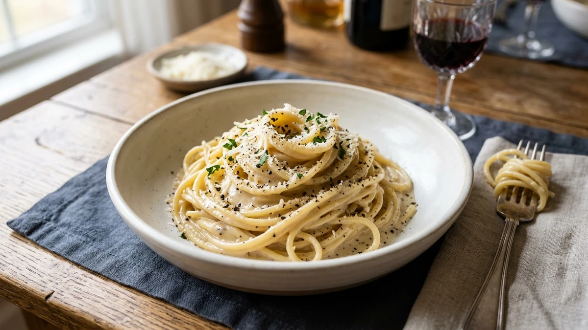 Stanley Tucci Cacio e Pepe Recipe cooked to perfection - Yumaroma