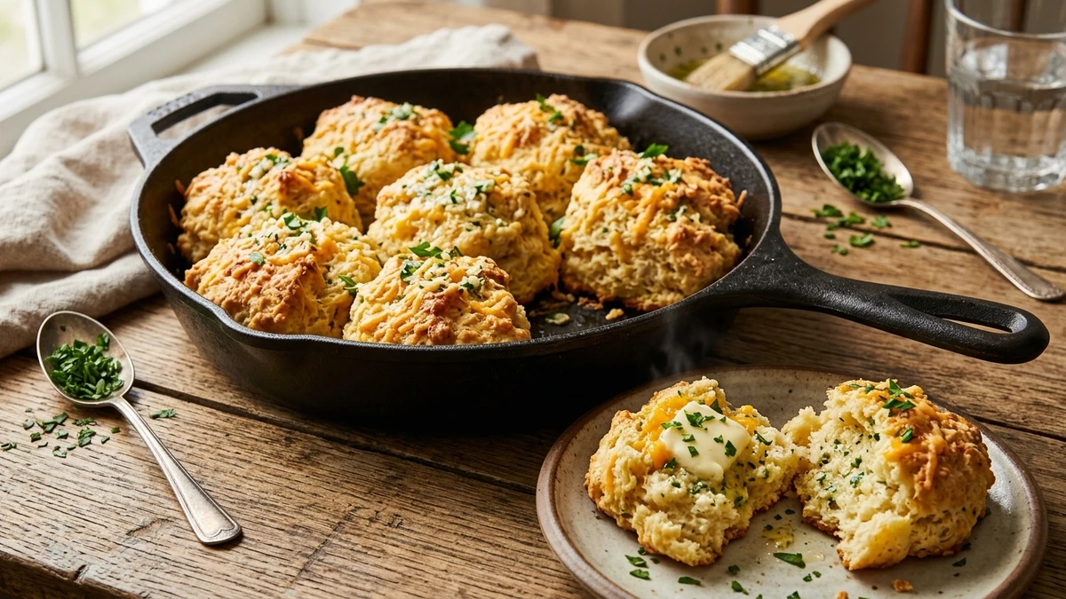 Easy Keto Carbquik Biscuits Recipe (Flaky Garlic Butter) - YumaRoma Recipe