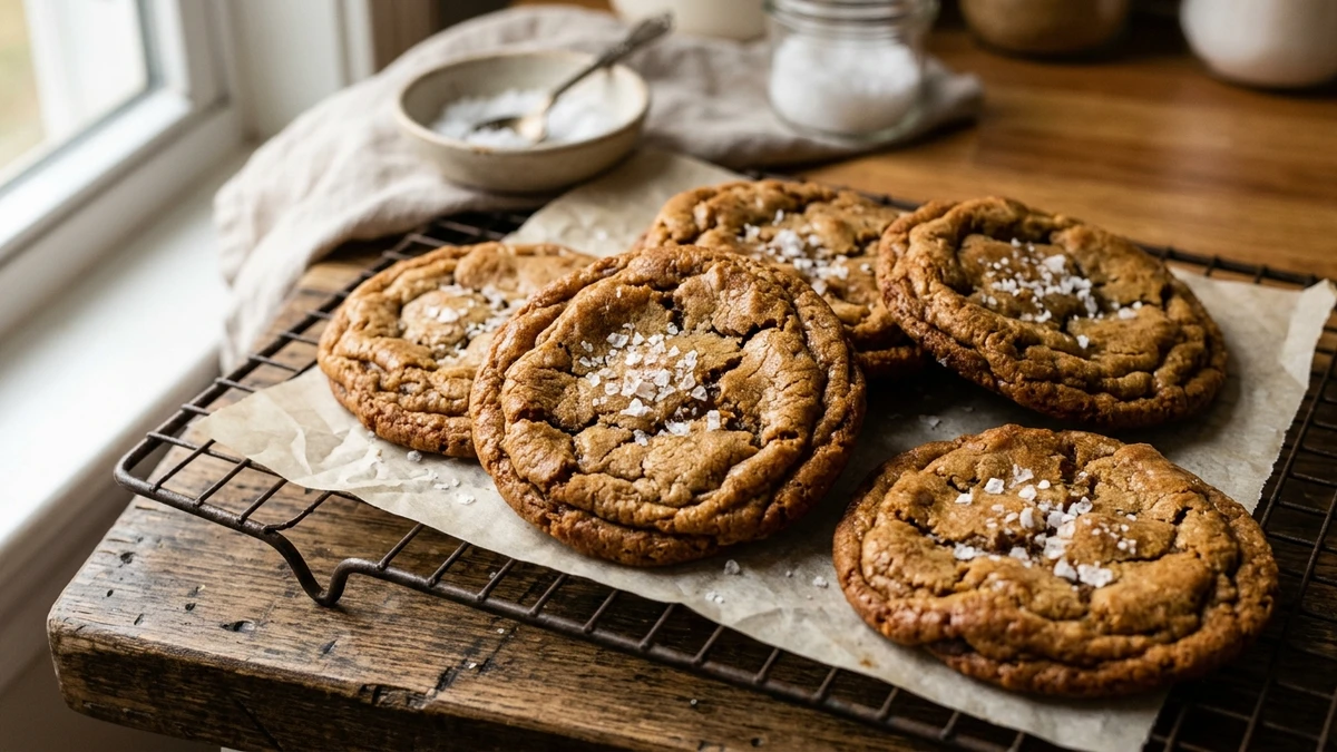Chewy Brown Sugar Chipless Chocolate Chip Cookies - YumaRoma Recipe