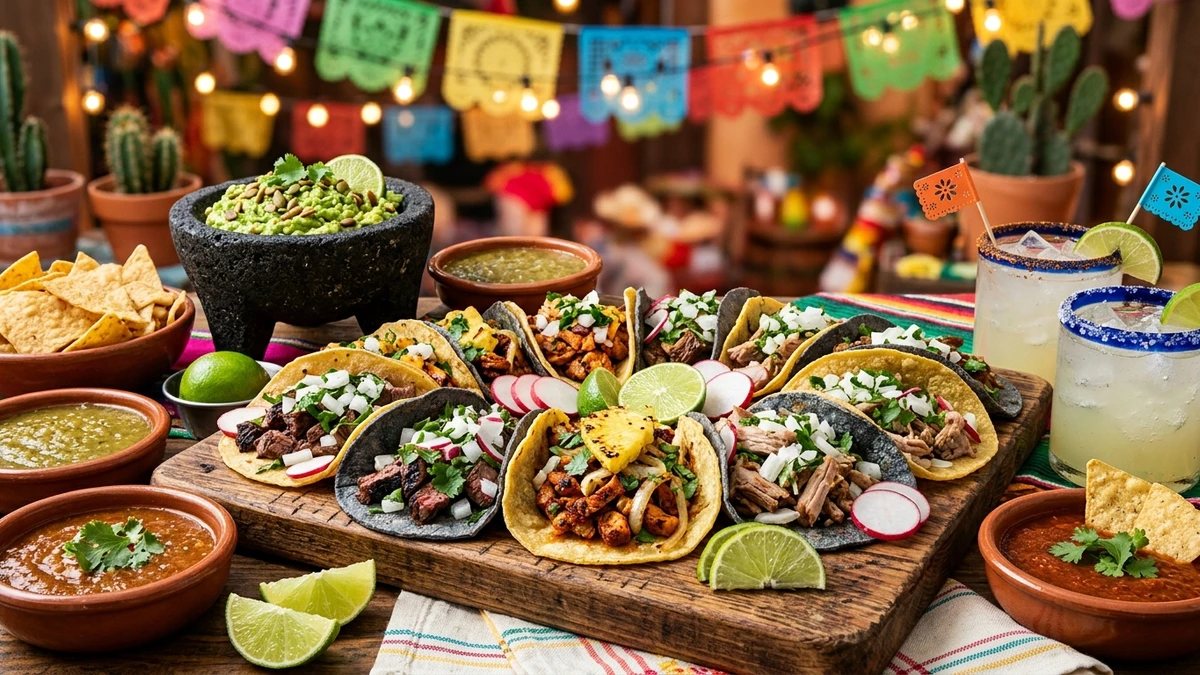 Authentic Mexican Cinco de Mayo Street Tacos & Fiesta Guide cooked to perfection - Yumaroma