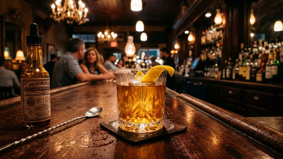 Classic New Orleans Sazerac Cocktail Recipe (Absinthe Rinse) cooked to perfection - Yumaroma