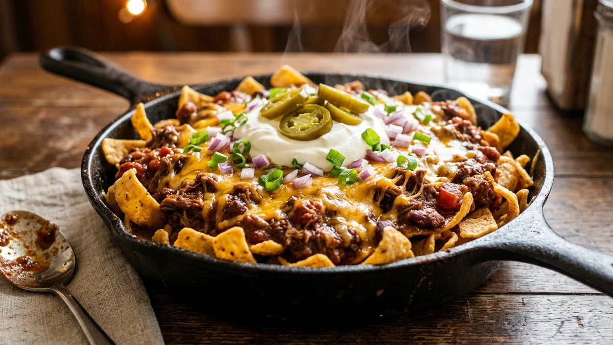 Classic Texas Walking Taco Frito Pie Recipe cooked to perfection - Yumaroma