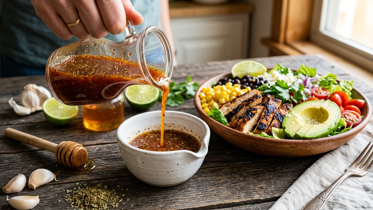 Copycat Chipotle Honey Vinaigrette Dressing Recipe (5-Minute) cooked to perfection - Yumaroma