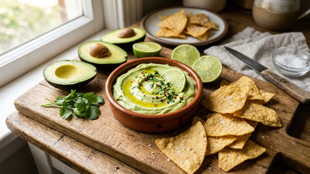 Creamy Cilantro Lime Avocado Crema Sauce Recipe (2-Minute) cooked to perfection - Yumaroma