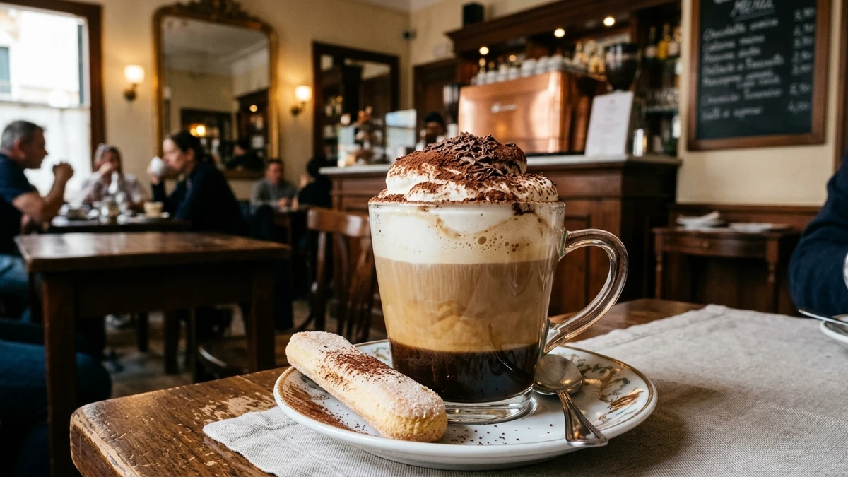 Decadent Tiramisu Espresso Latte Recipe (Café Style) cooked to perfection - Yumaroma
