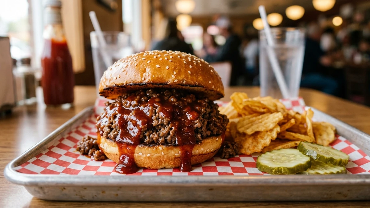 Easy 3-Ingredient Homemade Sloppy Joes cooked to perfection - Yumaroma
