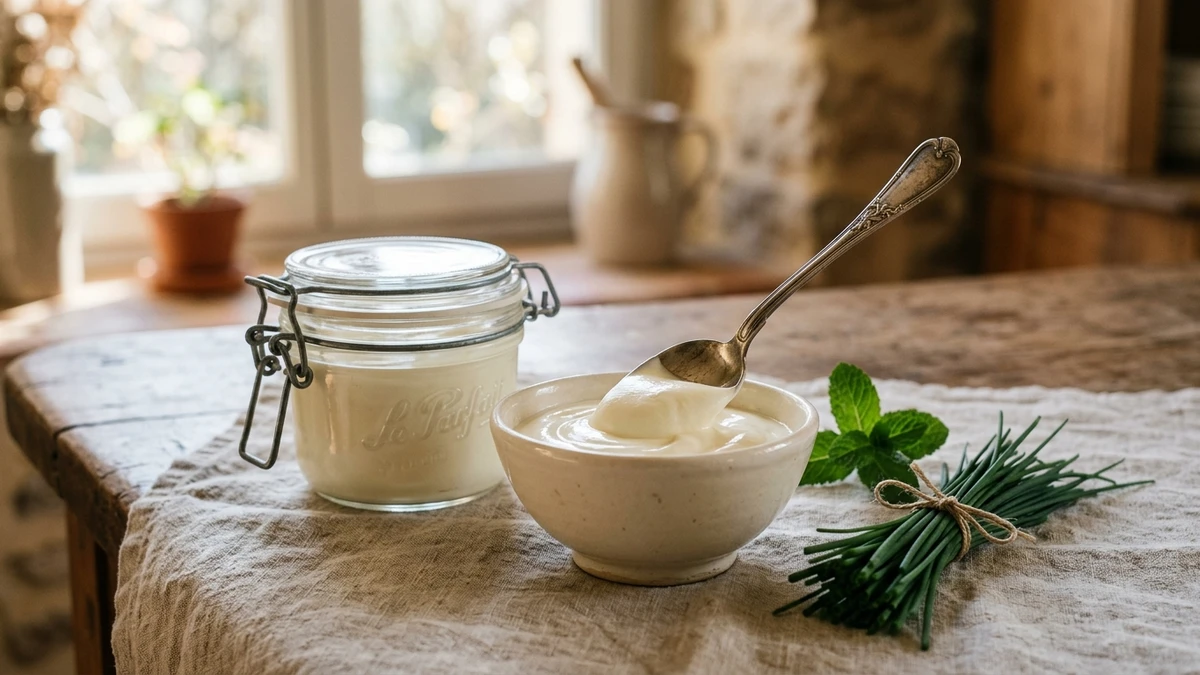 Easy 2-Ingredient Homemade Crème Fraîche cooked to perfection - Yumaroma
