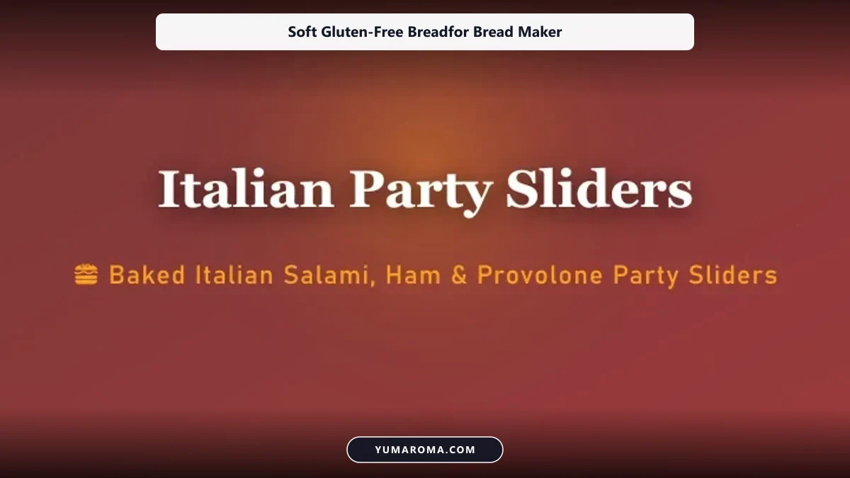 Soft Gluten-Free Bread Recipe for Bread Maker (Soft Sandwich Loaf) - YumaRoma Recipe