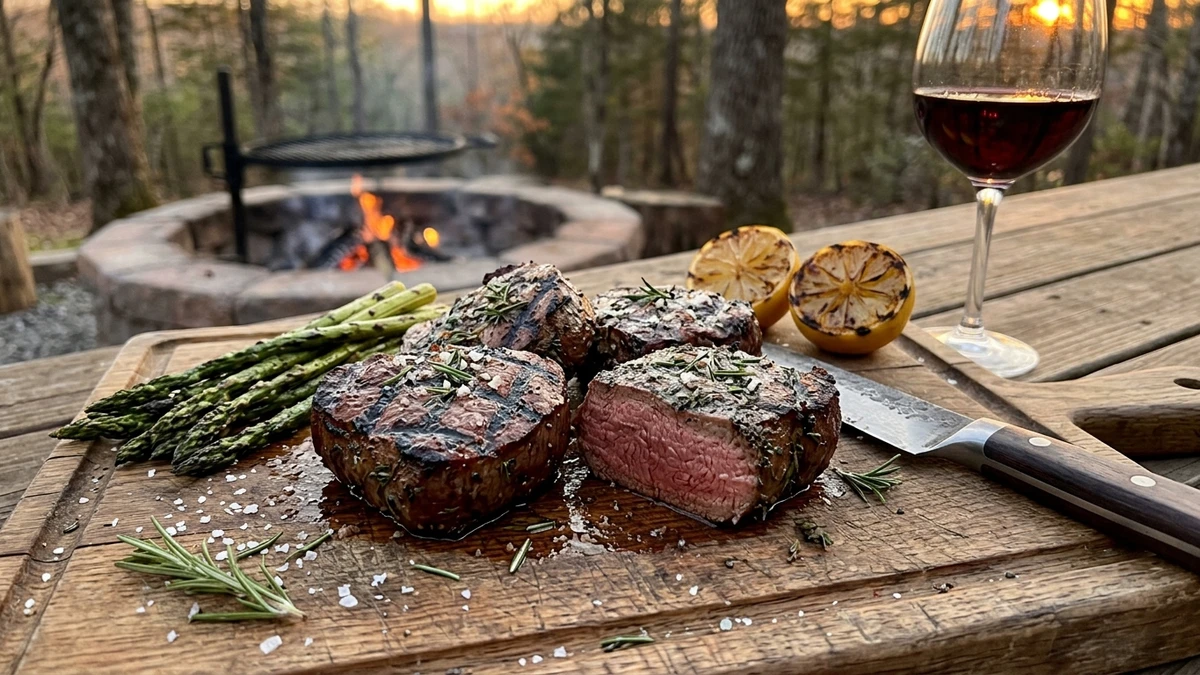 Grilled Marinated Venison Backstrap Steaks Recipe cooked to perfection - Yumaroma