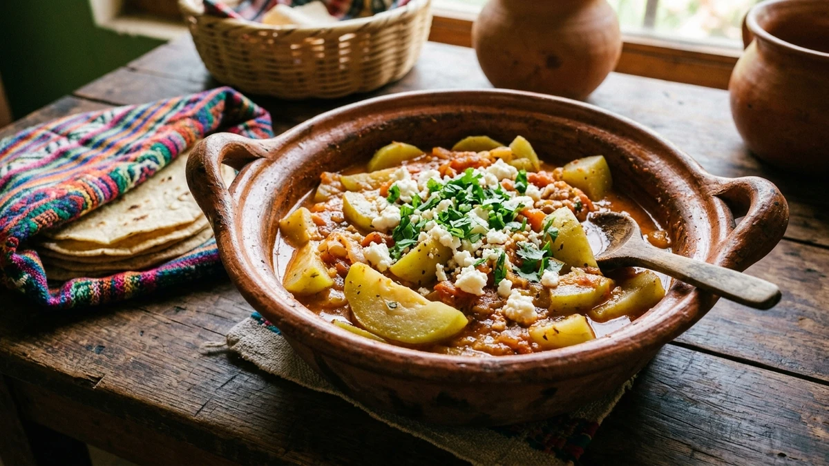 Authentic Guatemalan Guisquil Guisado Recipe (Chayote Squash) cooked to perfection - Yumaroma