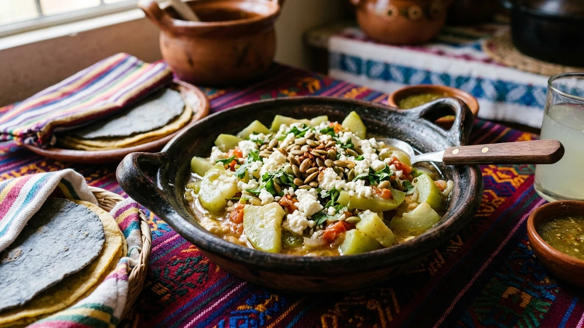 Authentic Guisquil Recipe (Sautéed Chayote with Cheese) cooked to perfection - Yumaroma