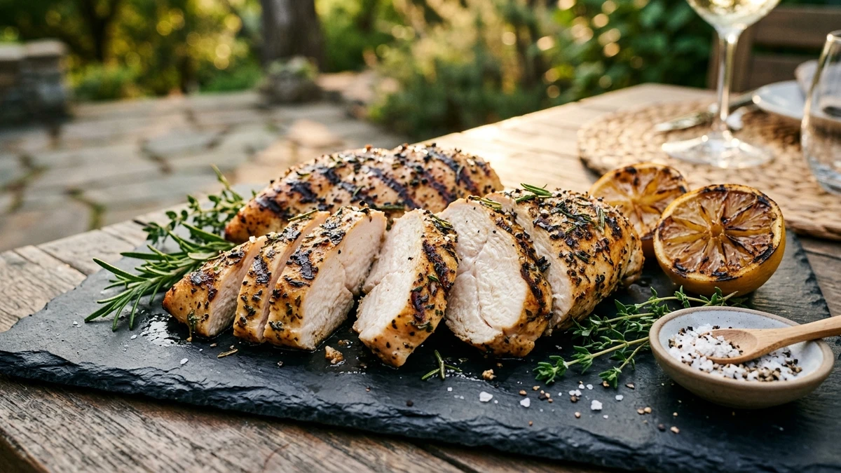 Herb-Crusted Grilled Chicken - YumaRoma Recipe