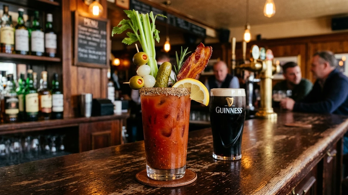 Irish Whiskey Bloody Molly Cocktail Recipe (Dublin Style) cooked to perfection - Yumaroma