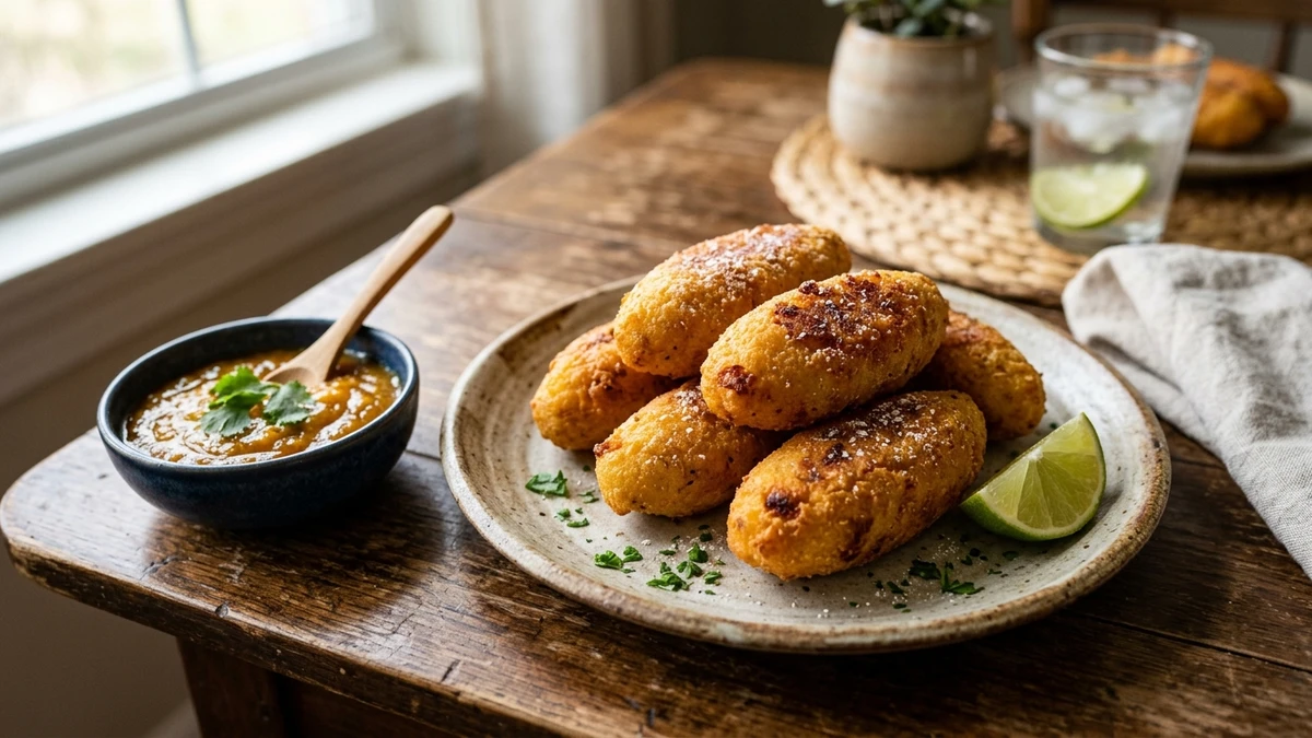 Jamaican Festival Fritters Recipe cooked to perfection - Yumaroma