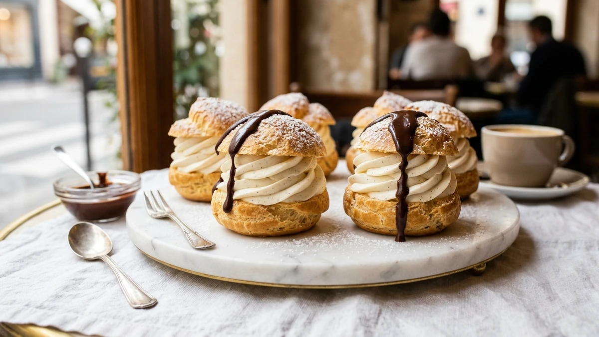 Keto Sugar-Free Choux Cream Puffs - YumaRoma Recipe