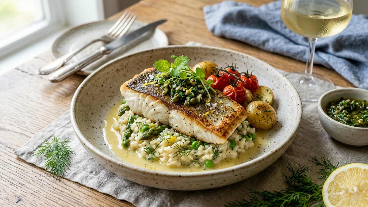 Pan-Seared Lingcod Recipe cooked to perfection - Yumaroma