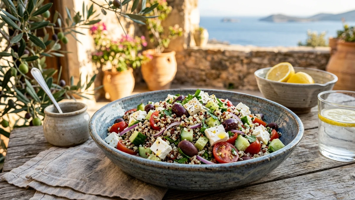 Mediterranean Quinoa Salad - YumaRoma Recipe