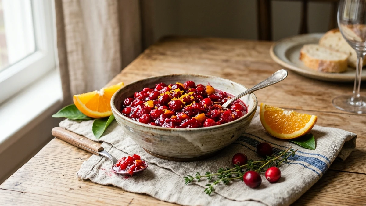 Ocean Spray Copycat Raw Cranberry Orange Relish Recipe cooked to perfection - Yumaroma
