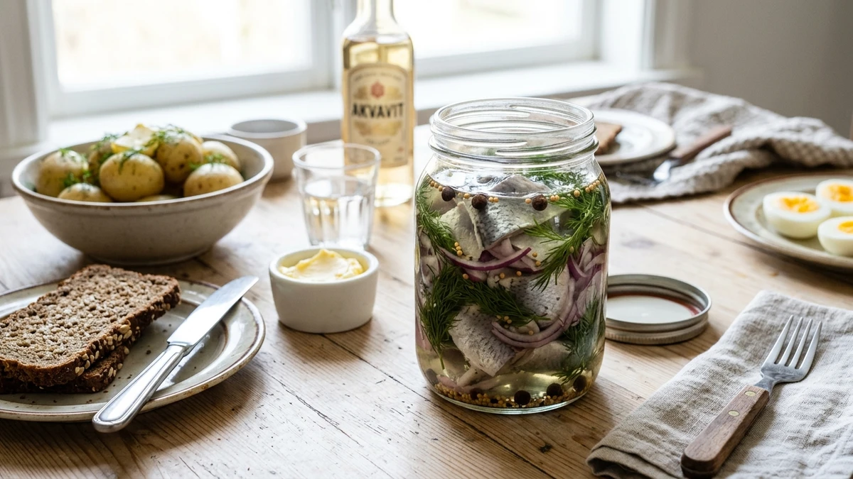 Authentic Pickled Herring Recipe (Traditional Swedish Inlagd Sill) cooked to perfection - Yumaroma