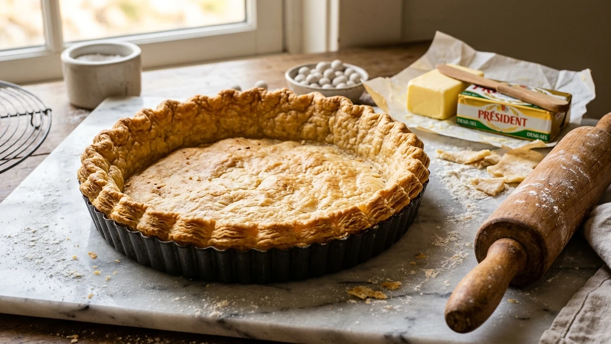 Flaky All-Butter Homemade Quiche Crust - YumaRoma Recipe