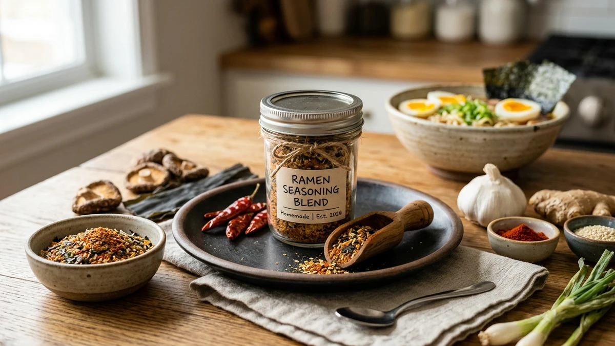 Homemade Ramen Seasoning Blend Recipe cooked to perfection - Yumaroma