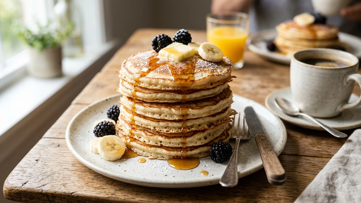 Crispy Gluten-Free Rice Flour Pancakes Recipe - YumaRoma Recipe