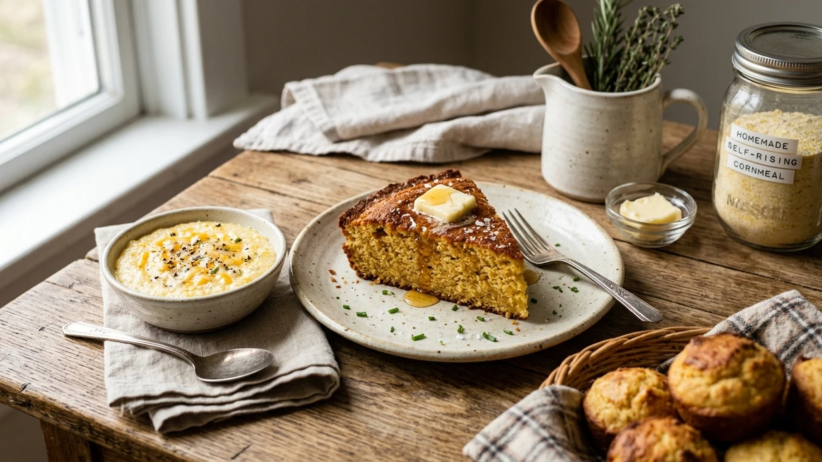 Homemade Self-Rising Cornmeal Recipe - YumaRoma Recipe