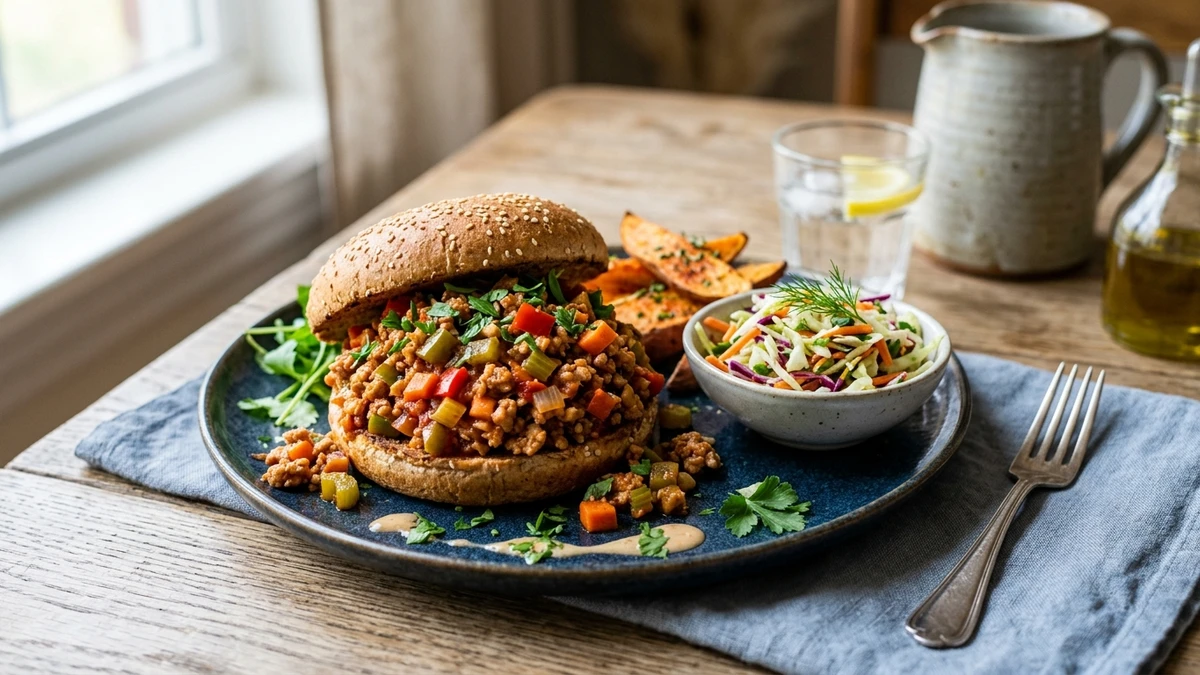 Healthy Turkey Sloppy Jane Recipe cooked to perfection - Yumaroma