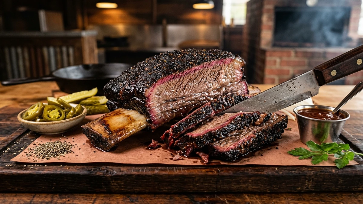 Smoked Beef Short Ribs Recipe (Juicy Texas BBQ Dino Ribs) cooked to perfection - Yumaroma