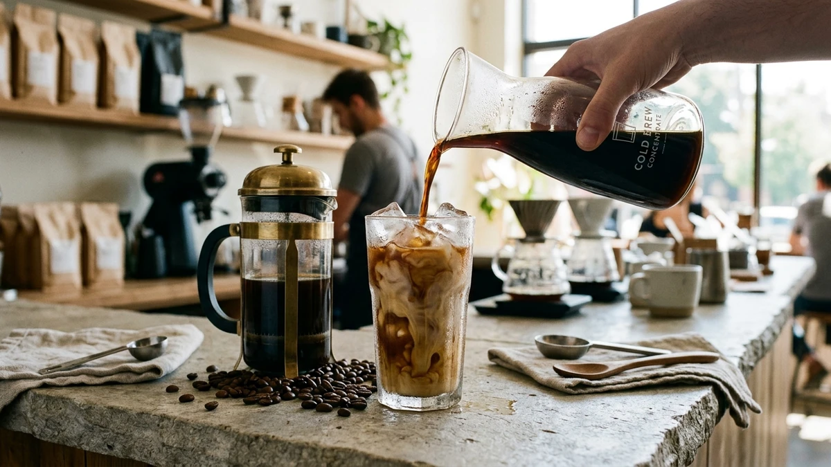 Smooth Overnight Cold Brew Coffee Concentrate Recipe cooked to perfection - Yumaroma