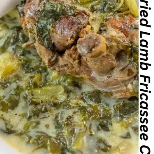 Curried Lamb Fricassee Cake