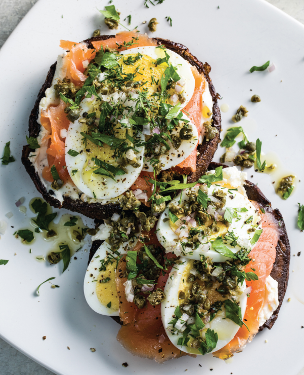 Smoked Salmon Brunch Plate