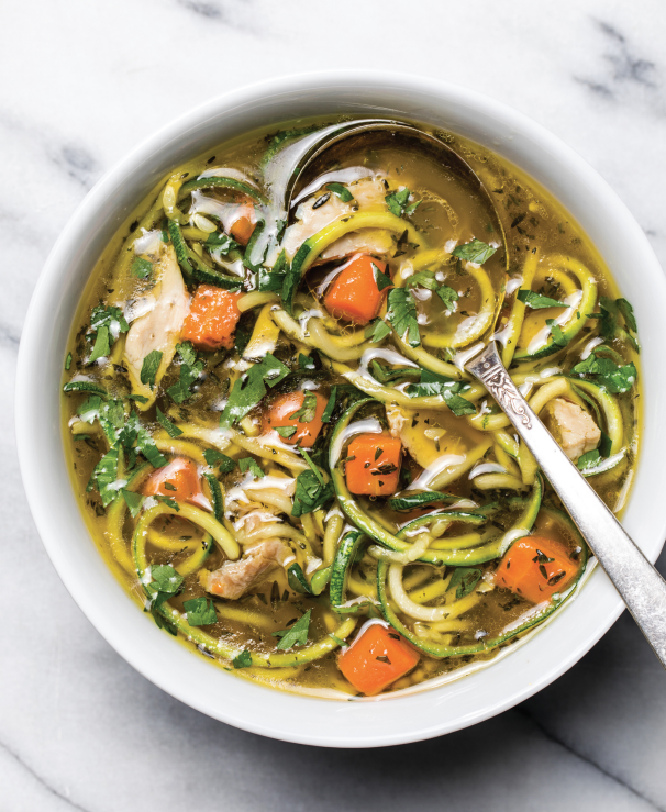 CHICKEN ZOODLE SOUP