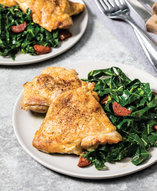 Roasted Chicken Thighs