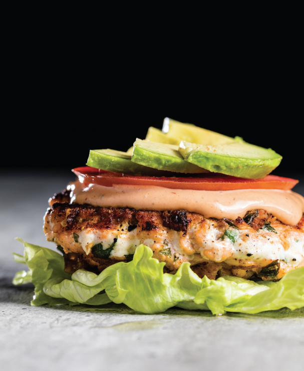 Grilled Salmon Burgers