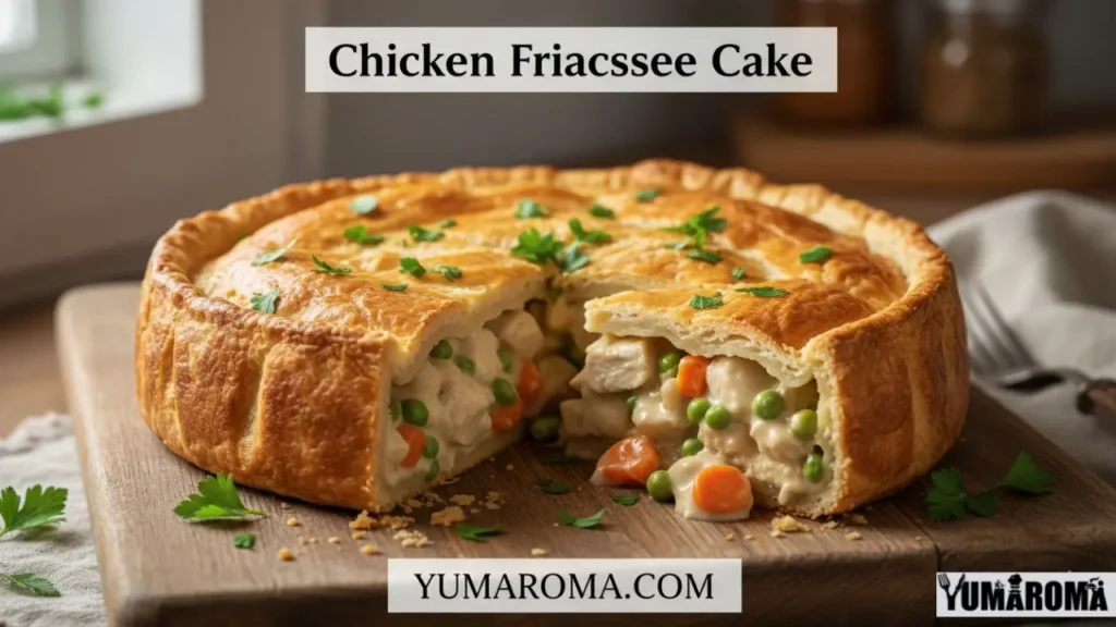 Chicken Fricassee Cake
