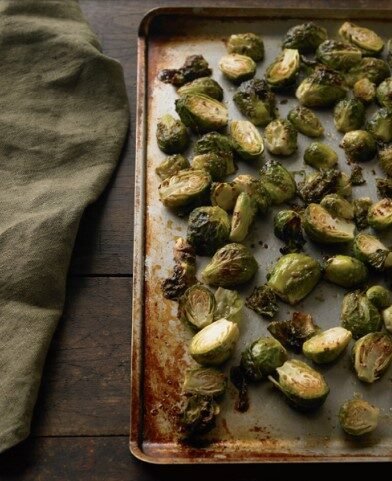 Maple Glazed Brussels Sprouts