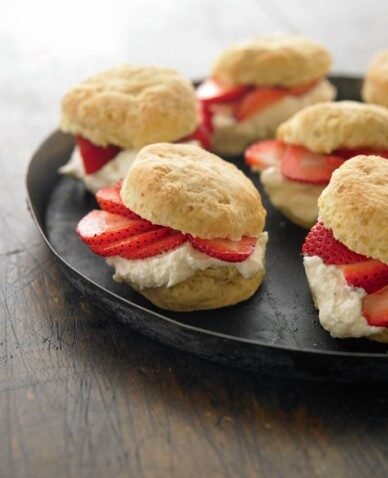 Strawberry Shortcake With Whipped Ricotta