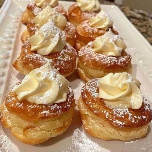 Easy Cream Puffs Recipe